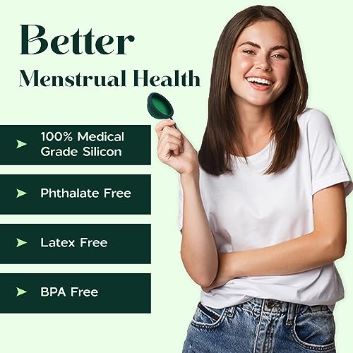 SHORDY Reusable Menstrual Disc Set of 2 (Small & Large), 100% Medical-Grade Silicone, Flexible SHORDY