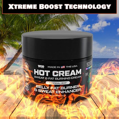 WODFitters Advanced Technology Hot Sweat Cream Workout Enhancer Booster