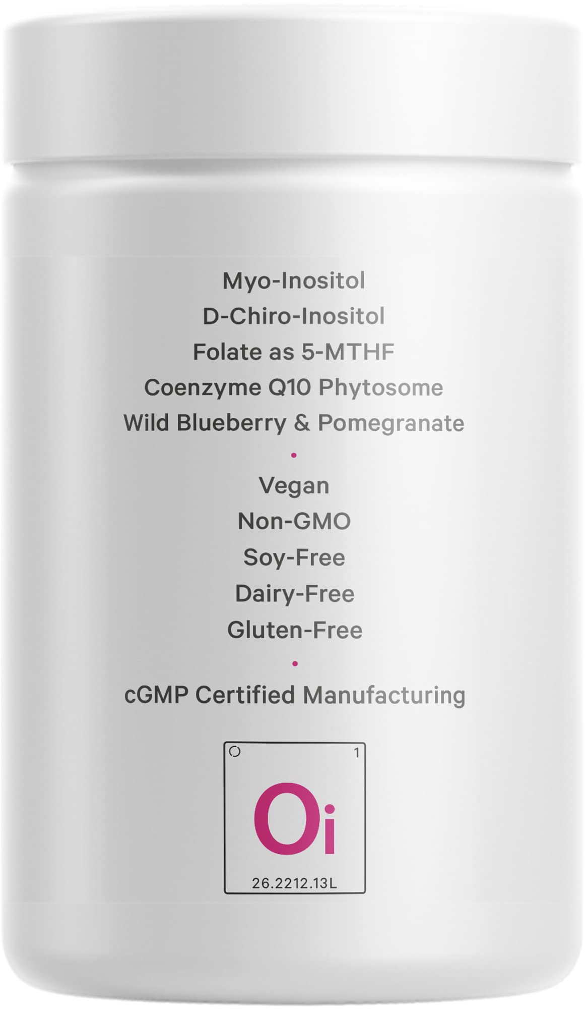 Codeage Liposomal Ovarian Inositol + Supplement - Myo-Inositol, D-Chiro-Inositol Codeage