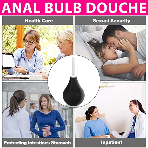 Bodundirect Medical Materials Anal Douche Enema Bulb Vaginal Douche Enemas Cleaner for Women’s Bodundirect