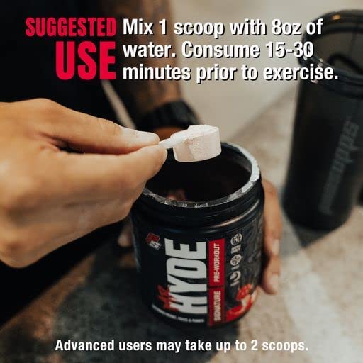 PROSUPPS Mr. Hyde Signature Pre Workout with Creatine, Beta Alanine, TeaCrine PROSUPPS