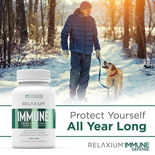 Relaxium Immune Defense, Powerful Immune Support Supplement, Immunity Relaxium