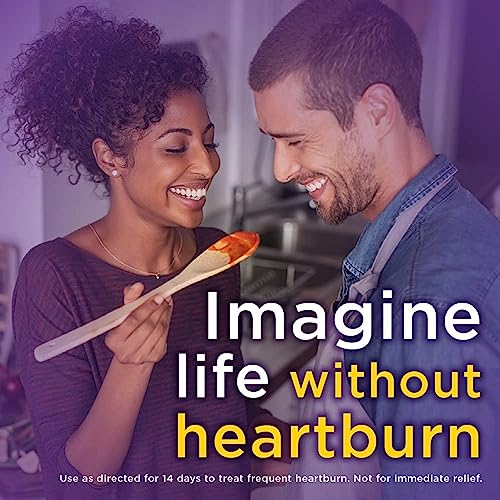 Amazon Basic Care Omeprazole Delayed Release Tablets 20 mg, Treats Frequent Amazon Basic Care