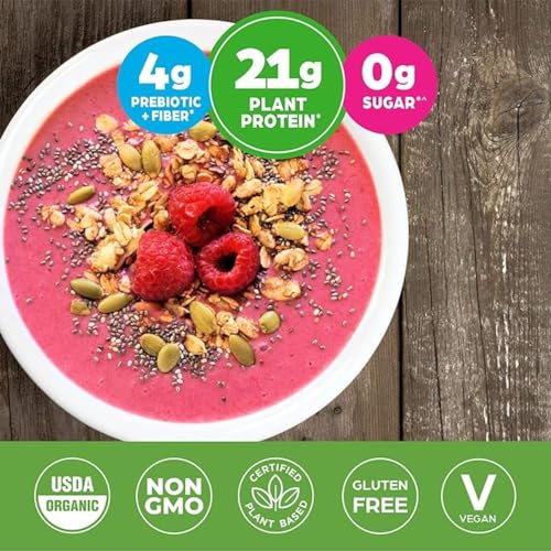 Orgain Organic Unflavored Vegan Protein Powder, Natural Unsweetened - 21g Plant Based Orgain