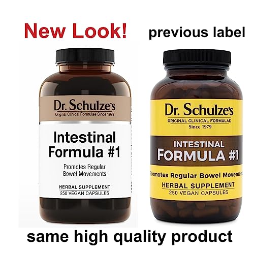 Dr. Schulze's Intestinal Formula #1 | All Natural Bowel Cleanse | Promotes Regular Dr. Schulze's