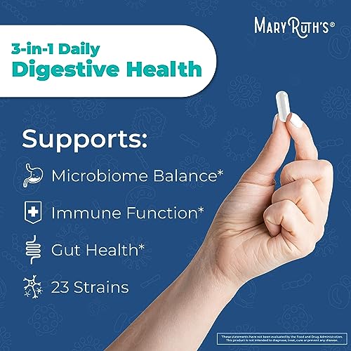 Mary Ruth's 3 in 1 Digestive Health Probiotic, 30 CT MaryRuth Organics