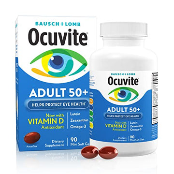 Ocuvite Eye Vitamin & Mineral Supplement, Contains Zinc, Vitamins C, E Ocuvite