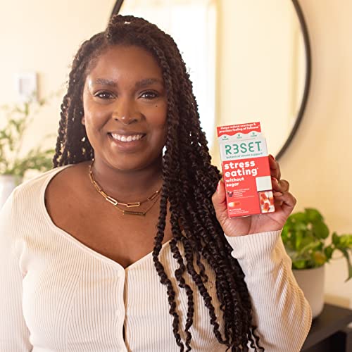 R3SET Stress Eating Daily Supplement Capsules – Apple Cinnamon – 28ct R3SET