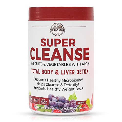 COUNTRY FARMS Super Cleanse, Super Juice Cleanse, Supports Healthy