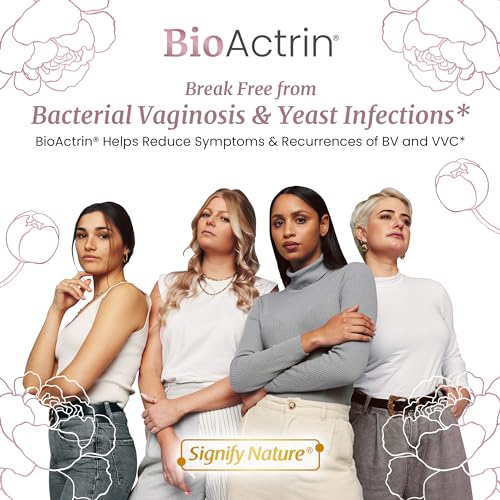 Bioactrin Vaginal Probiotics for Women - Formulated Bacterial Vaginosis Treatment, Yeast Infection SIGNIFY NATURE