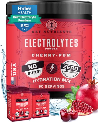 KEY NUTRIENTS Multivitamin Electrolytes Powder No Sugar - Sweet Cherry Pom Electroly