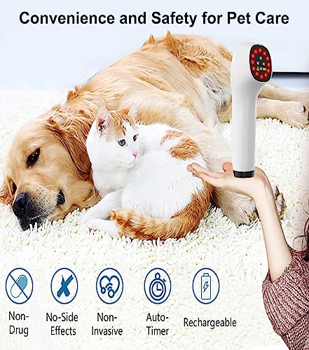 iKeener Handheld Light Therapy for Pain Relief,Portable Low-Level Light Therapy for Dogs and Humans iKeener