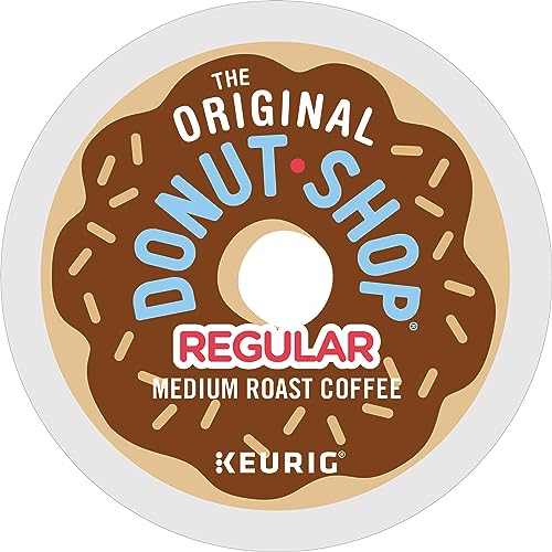The Original Donut Shop Regular Keurig Single-Serve K-Cup Pods, Medium Roast Coffee The Original Donut Shop