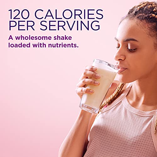 Nature's Bounty Complete Protein & Vitamin Shake Mix with Collagen & Fiber, Contains Nature's Bounty Optimal Solutions