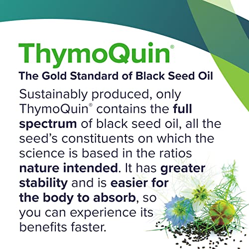 ThymoQuin Cold Pressed Black Seed Oil | Only Patented USP-Grade Clinically Researched ThymoQuin