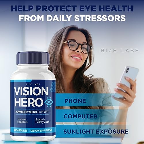 (5 Pack) Vision Hero Capsules - Vision Hero Eye Health Supplement for Healthy 
