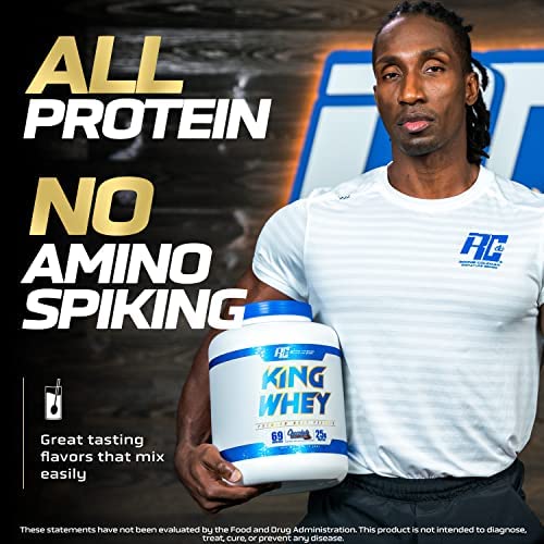 Ronnie Coleman Signature Series Whey Concentrate + Isolate Protein Powder, Pre Workout Ronnie Coleman Signature Series