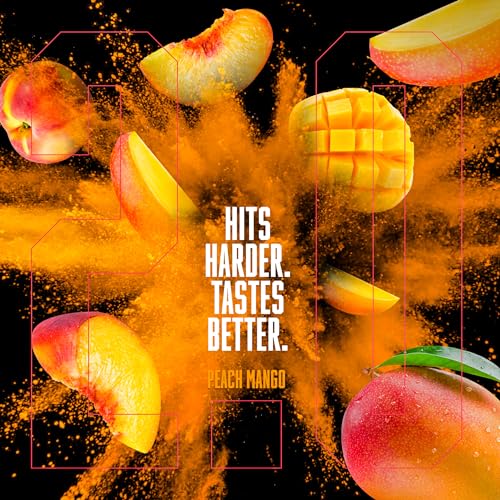 Six Star Pre-Workout Explosion Ripped 2.0 Peach Mango - Endurance Powder with Caffeine Six Star