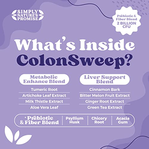 Simply Nature's Promise - ColonSweep Psyllium Husk Powder Colon Cleanser, 8 oz. COLON SWEEP