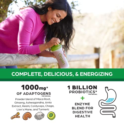 Orgain Organic Perfect Meal Replacement Protein Powder, Vanilla - 25g Plant Based Protein Orgain