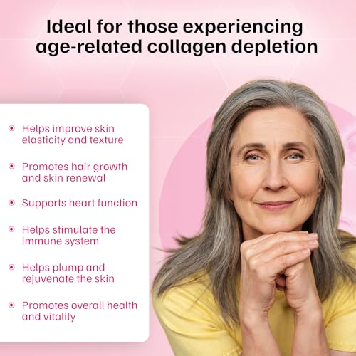 Meno II PRO Glow Marine Collagen Powder 10,000mg - High-Potency Supplements for Women Skin Hydration Meno II