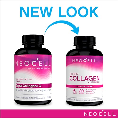 Neocell Super Collagen Vitamin C - Pack of 120 Tablets Neocell
