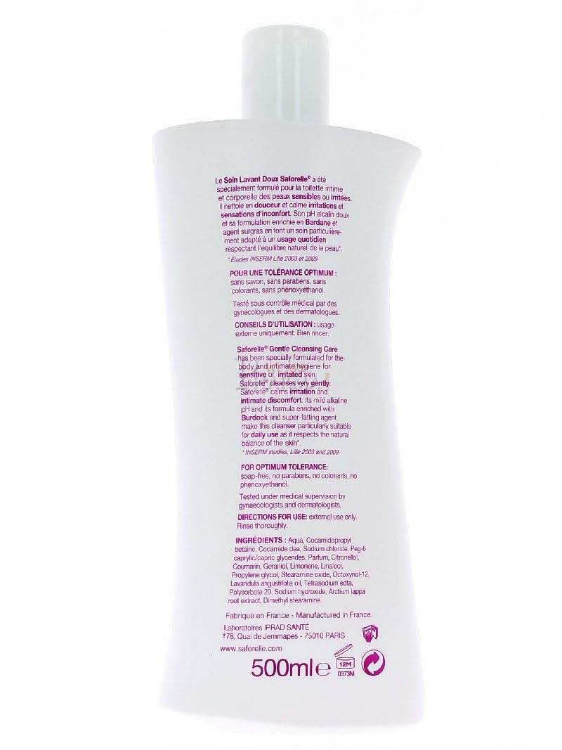 Saforelle Gentle Cleansing Care 2X250ml Saforelle