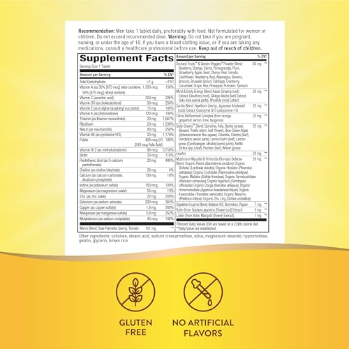 Nature's Way Alive! Men’s 50+ Daily Ultra Potency Complete Multivitamin Nature's Way