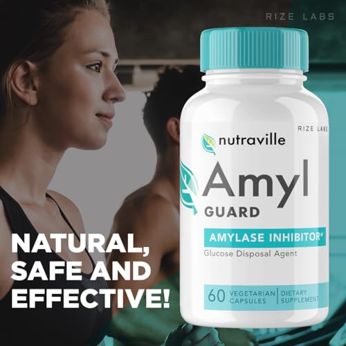 rize labs Nutraville Amyl Guard Dietary Supplement, Nutraville Amyl Guard Weight Loss Pills rize labs