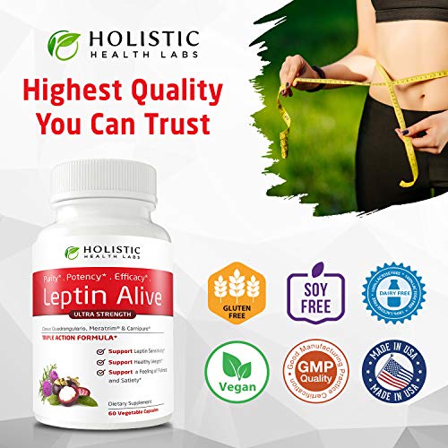 Holistic Health Labs Maximum Leptin Weight Management for Women, Extra Strength Holistic Health Labs