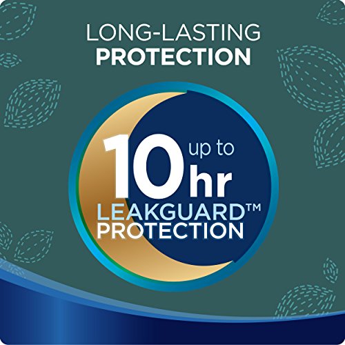 Always Ultra Thin Size 4 Overnight Pads With Wings Unscented, 14 Count (3700030165) Always