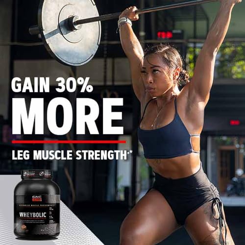 GNC AMP Wheybolic Protein Powder | Targeted Muscle Building and Workout Support GNC