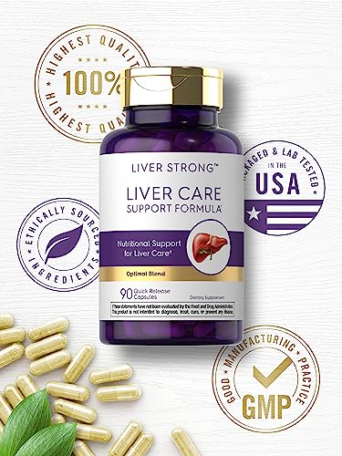 Carlyle Liver Support Supplement | 90 Capsules | Powerful Complex | Liver Care Formula Carlyle