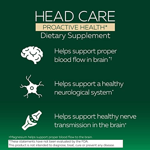 Excedrin Head Care Proactive Health with Magnesium, Riboflavin, Vitamin B6, Folic Acid Excedrin