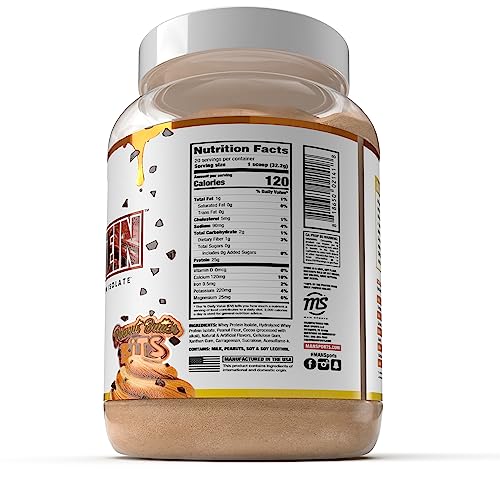 Man Sports ISO-Protein Hydrolyzed 100% Pure Whey Protein Isolate Powder, Peanut Butter MAN Metabolic Augmenting Nutrition