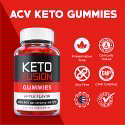 Keto Fusion Gummies - Official Formula, Vegan - Keto Fusion ACV Gummies Advanced 