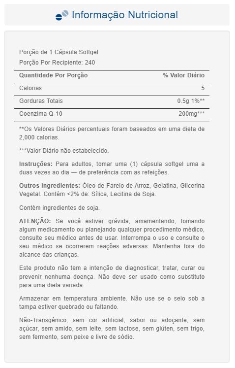 Puritan's Pride QSORB CoQ10 200 mg, Supports Heart Health (2 Pack of 240 softgels) Puritan's Pride