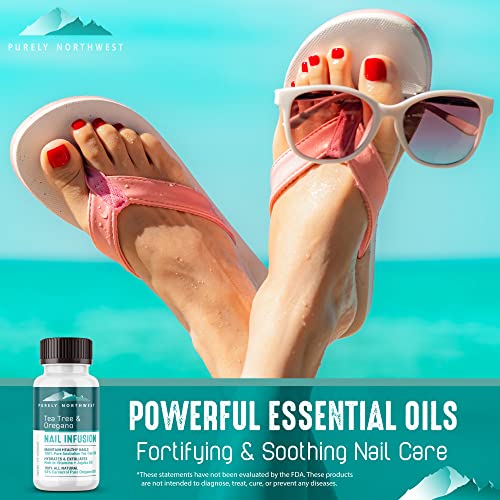 Extra Strength-100% All Natural Fungus Nail Solution for Toenail & Fingernails: Renew Thick Purely Northwest