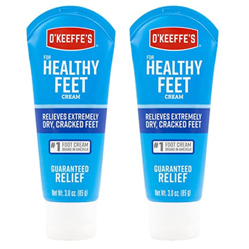 O'Keeffe's for Healthy Feet Foot Cream, Guaranteed Relief for Extremely Dry, Cracked Feet