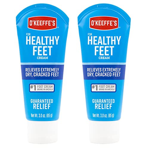 O'Keeffe's for Healthy Feet Foot Cream, Guaranteed Relief for Extremely Dry, Cracked Feet