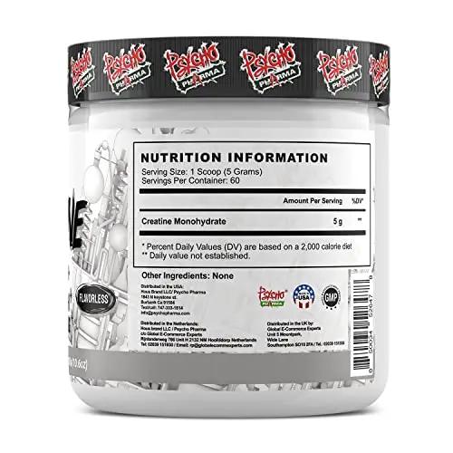 Psycho Pharma Edge of Insanity Pre Workout + Creatine Stack