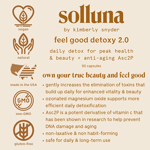 Solluna by Kimberly Snyder Feel Good Detoxy — Natural Colon Cleanse & Digestion SOLLUNA BY KIMBERLY SNYDER