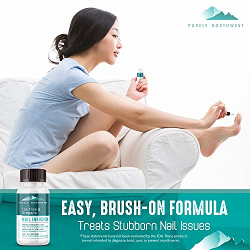 Extra Strength-100% All Natural Fungus Nail Solution for Toenail & Fingernails: Renew Thick Purely Northwest