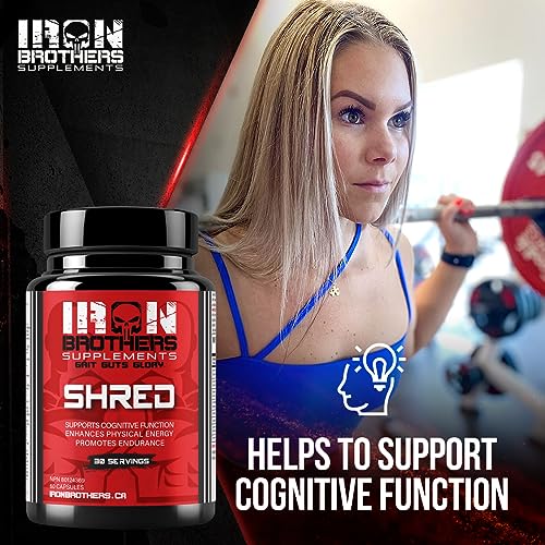 Shred for Men & Women | Strong Appetite Suppressant for Weight Loss Management Iron Brothers Supplements