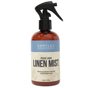 DRMTLGY Natural Fresh Linen Mist and Room Spray - Pure Essential Oils for a Pillow Spray, Linen Mist