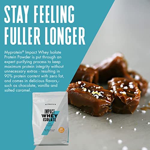 Myprotein Impact Whey Isolate Protein Powder (Caramel, 2.2 Pound (Pack of 1)) Myprotein