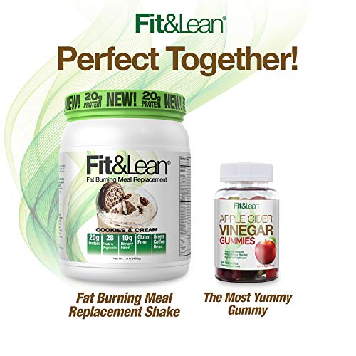 Fit & Lean Meal Shake, Fat Burning Meal Replacement, Meal Replacement with Protein Fit & Lean
