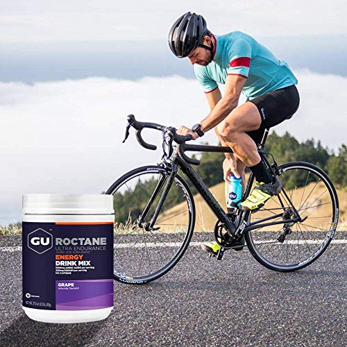 GU Energy Roctane Ultra Endurance Energy Drink Mix, 1.72-Pound Canister
