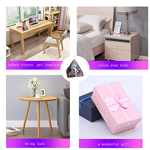 Chrikidor,Rune Pyramid，Orgone Pyramid Crystal Energy Generator Orgonite Balancing Chrikidor