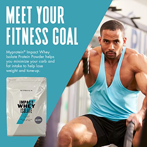 Myprotein Impact Whey Isolate Protein Powder, Gluten Free Protein Powder, Muscle Mass Myprotein